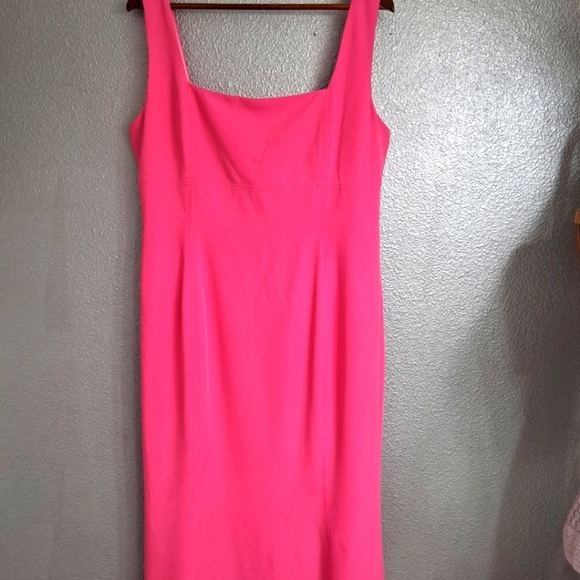 NWT Laundry Shelli Segal Azaela Pink Long Formal Dress   Size 16 - Picture 3 of 16